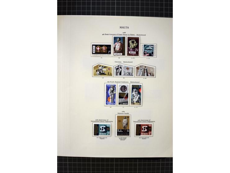 1937/2007, mounted and unmounted mint collection with better stamps including SG 230a, from 1971 on unmounted mint, good cond