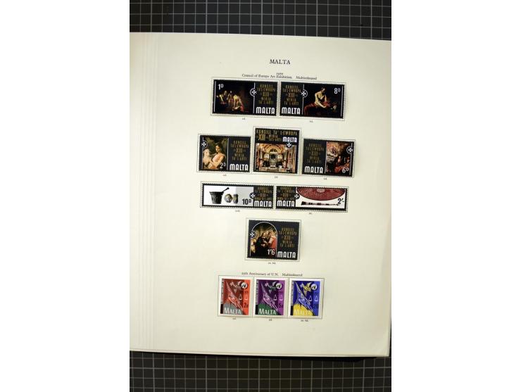 1937/2007, mounted and unmounted mint collection with better stamps including SG 230a, from 1971 on unmounted mint, good cond