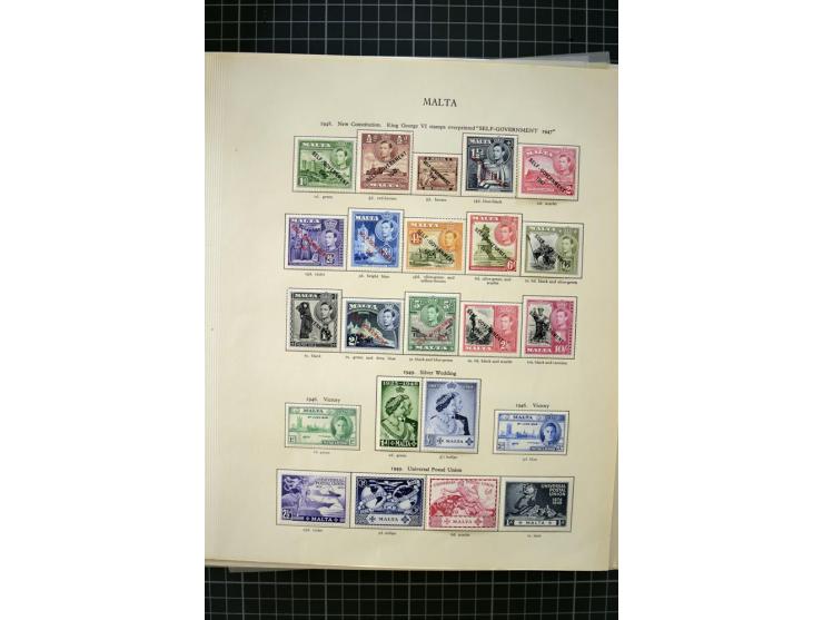 1937/2007, mounted and unmounted mint collection with better stamps including SG 230a, from 1971 on unmounted mint, good cond