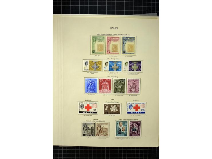 1937/2007, mounted and unmounted mint collection with better stamps including SG 230a, from 1971 on unmounted mint, good cond