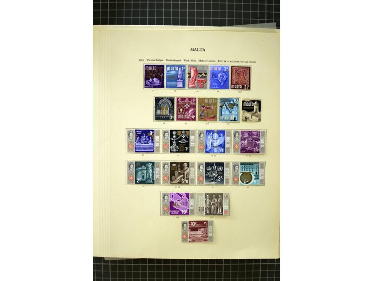1937/2007, mounted and unmounted mint collection with better stamps including SG 230a, from 1971 on unmounted mint, good cond