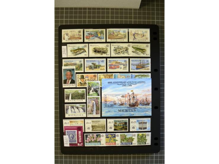 1885/2007, used, mounted and unmounted mint collection with better stamps like SG# 252-63 including 4c dull green with open C