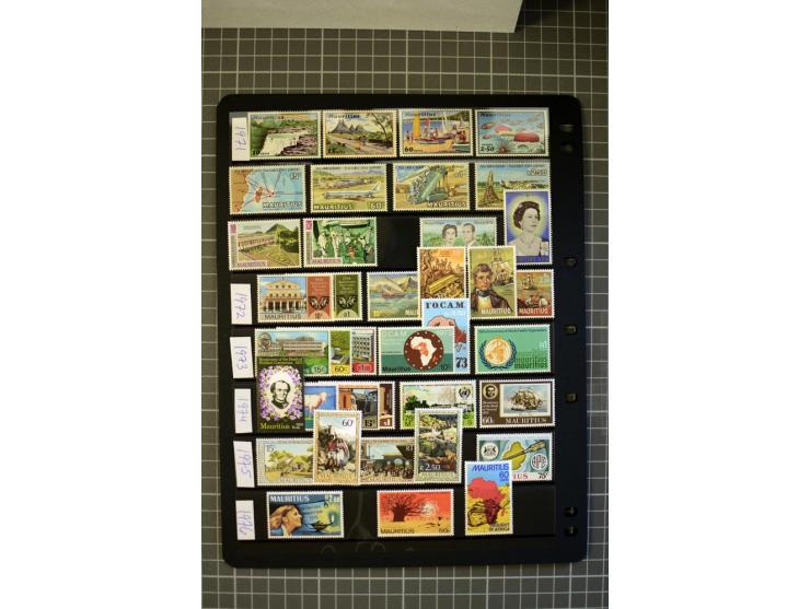1885/2007, used, mounted and unmounted mint collection with better stamps like SG# 252-63 including 4c dull green with open C
