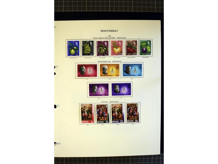 1937/2005, mounted and unmounted mint collection with better stamps, from 1971 on unmounted mint, good condition