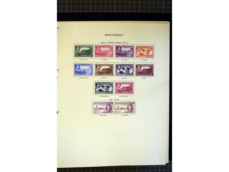 1937/2005, mounted and unmounted mint collection with better stamps, from 1971 on unmounted mint, good condition