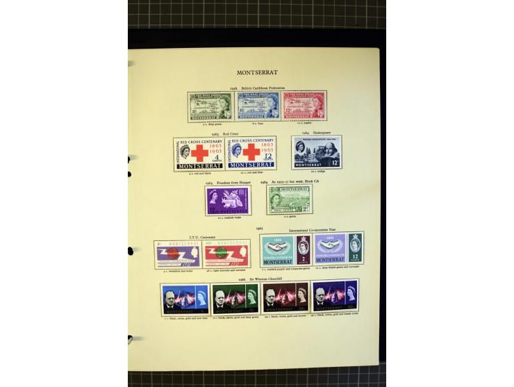 1937/2005, mounted and unmounted mint collection with better stamps, from 1971 on unmounted mint, good condition