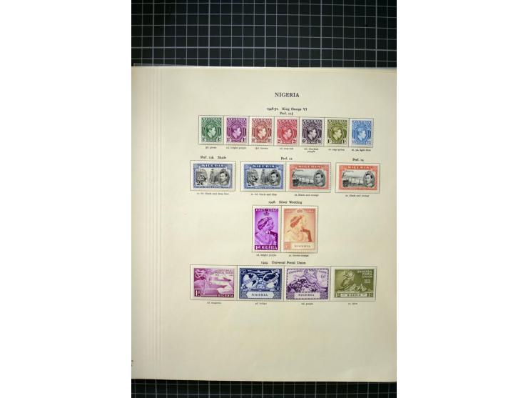 1914/2006, used and mint collection with better stamps like SG# 49-59, in addition some Southern Cameroons, good condition