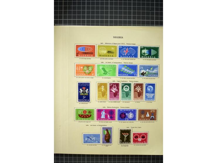 1914/2006, used and mint collection with better stamps like SG# 49-59, in addition some Southern Cameroons, good condition