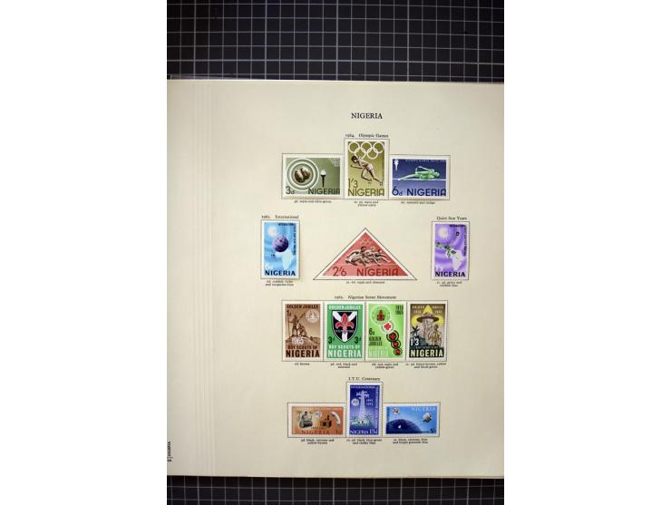 1914/2006, used and mint collection with better stamps like SG# 49-59, in addition some Southern Cameroons, good condition