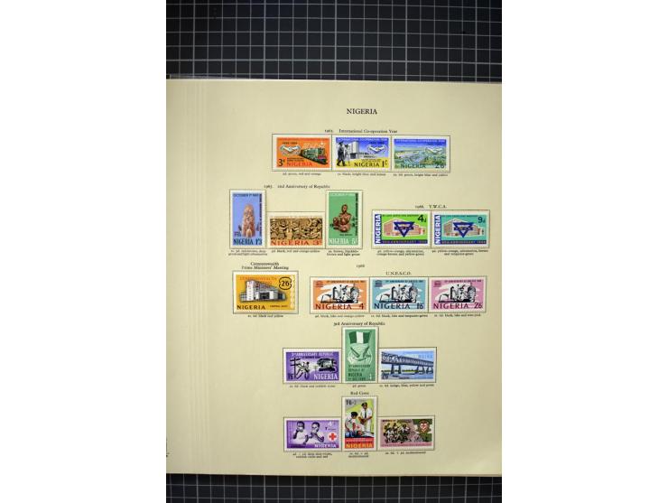 1914/2006, used and mint collection with better stamps like SG# 49-59, in addition some Southern Cameroons, good condition