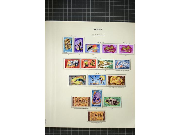 1914/2006, used and mint collection with better stamps like SG# 49-59, in addition some Southern Cameroons, good condition