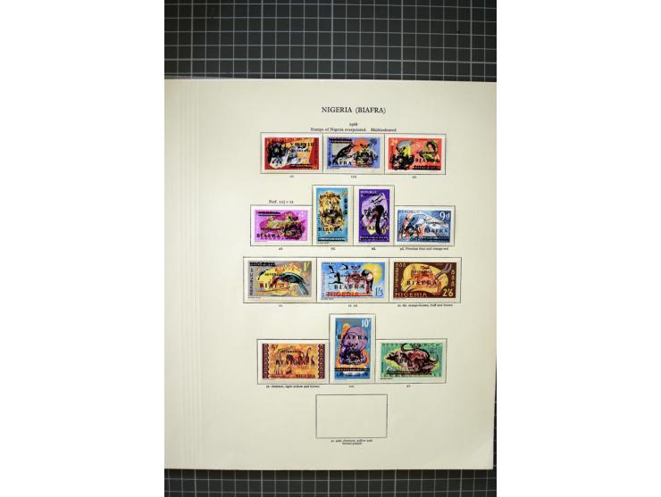 1914/2006, used and mint collection with better stamps like SG# 49-59, in addition some Southern Cameroons, good condition
