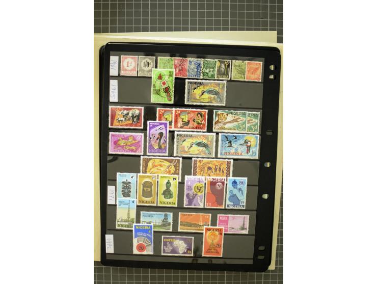 1914/2006, used and mint collection with better stamps like SG# 49-59, in addition some Southern Cameroons, good condition
