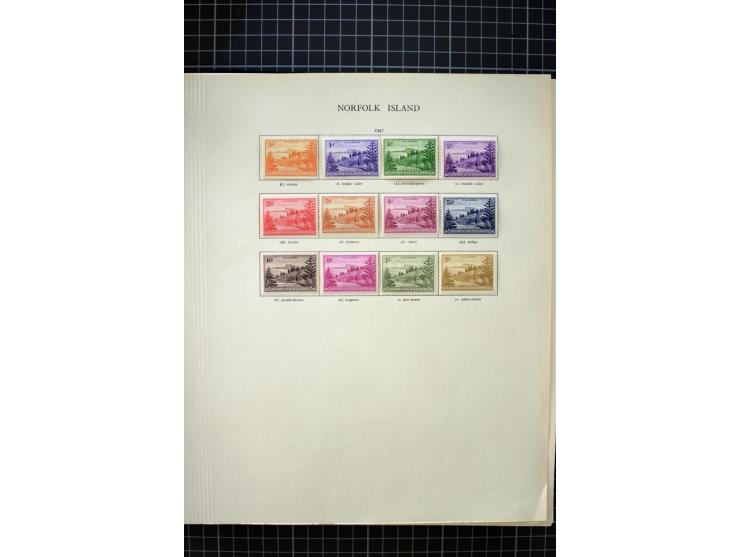 1947/2007, mounted and unmounted mint collection with some better items, from 1972 on unmounted mint, good condition