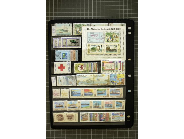 1947/2007, mounted and unmounted mint collection with some better items, from 1972 on unmounted mint, good condition