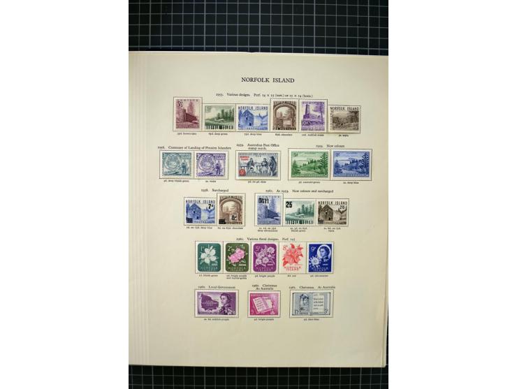 1947/2007, mounted and unmounted mint collection with some better items, from 1972 on unmounted mint, good condition