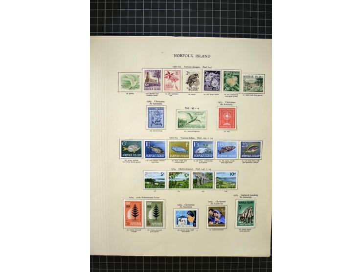 1947/2007, mounted and unmounted mint collection with some better items, from 1972 on unmounted mint, good condition