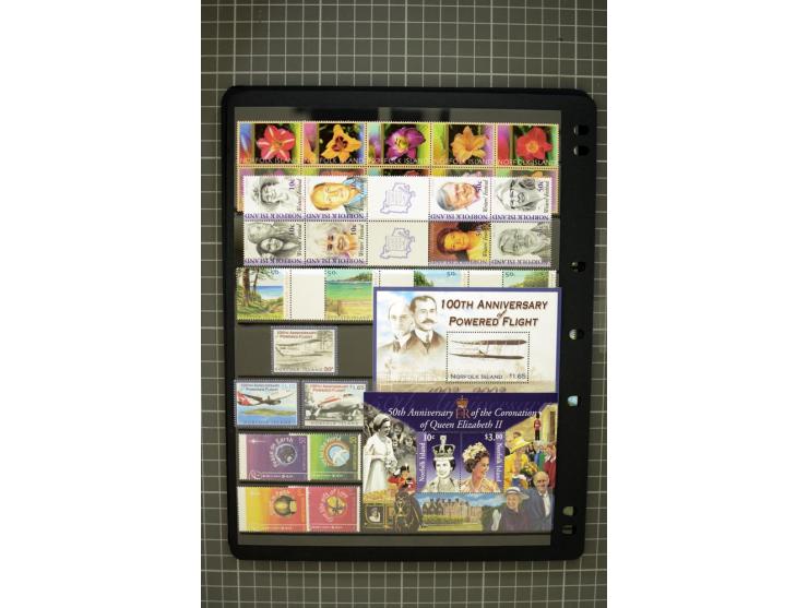 1947/2007, mounted and unmounted mint collection with some better items, from 1972 on unmounted mint, good condition