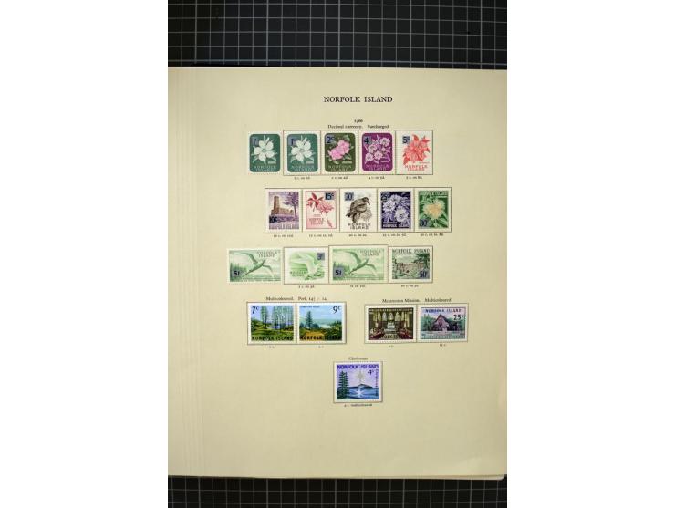 1947/2007, mounted and unmounted mint collection with some better items, from 1972 on unmounted mint, good condition
