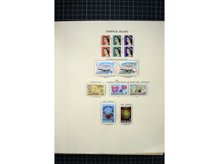1947/2007, mounted and unmounted mint collection with some better items, from 1972 on unmounted mint, good condition