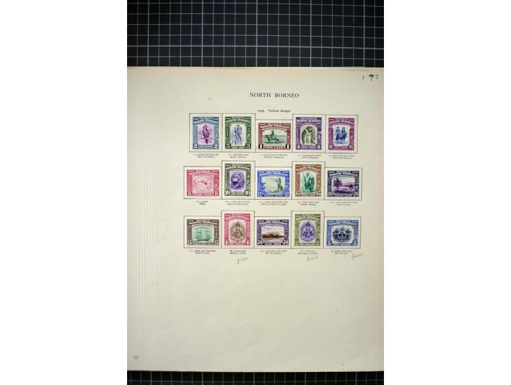 1939/61, mounted mint collection including SG 303-17 and 320-34,  furthermore japanese occupation with many good stamps, fine