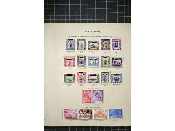 1939/61, mounted mint collection including SG 303-17 and 320-34,  furthermore japanese occupation with many good stamps, fine