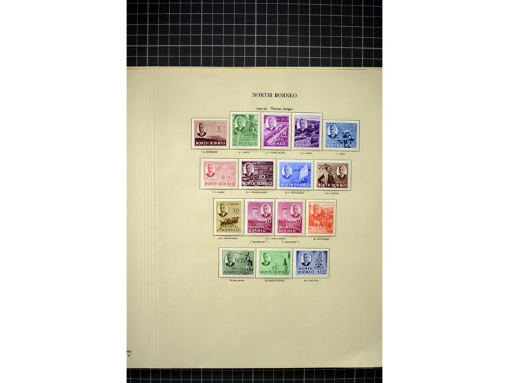 1939/61, mounted mint collection including SG 303-17 and 320-34,  furthermore japanese occupation with many good stamps, fine