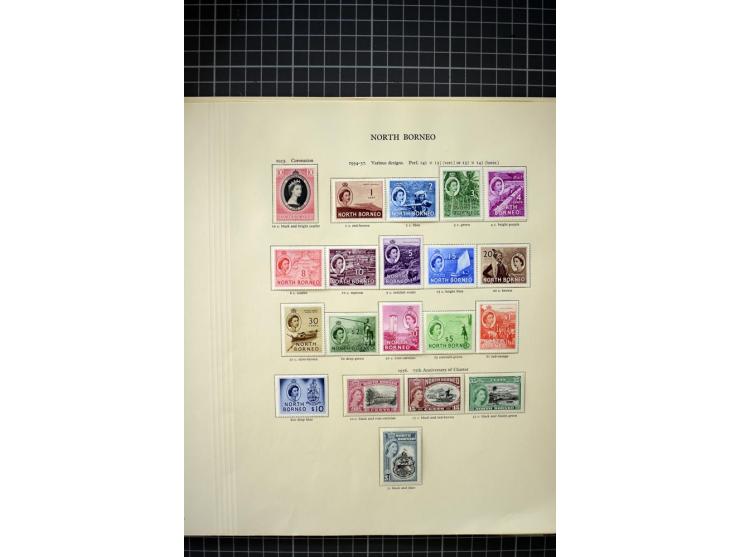 1939/61, mounted mint collection including SG 303-17 and 320-34,  furthermore japanese occupation with many good stamps, fine