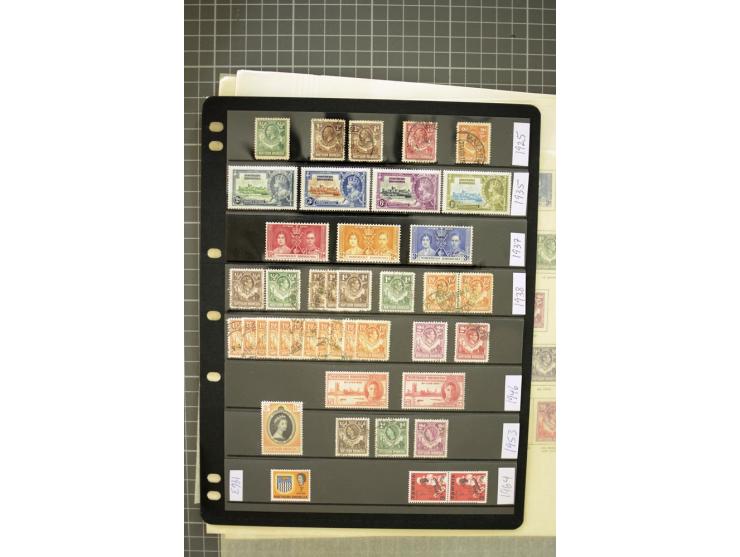 1925/97, mounted and unmounted mint collection with better stamps like SG #25-45, from 1970 on unmounted mint, good condition