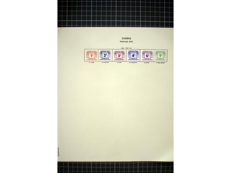 1925/97, mounted and unmounted mint collection with better stamps like SG #25-45, from 1970 on unmounted mint, good condition