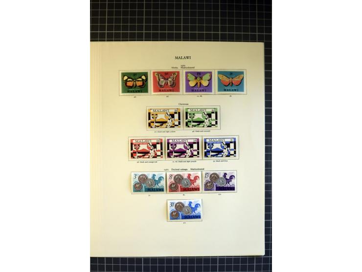 1903/2005, mainly mounted and unmounted mint collection with better stamps like SG# 130-43, from 1971 on unmounted mint, good