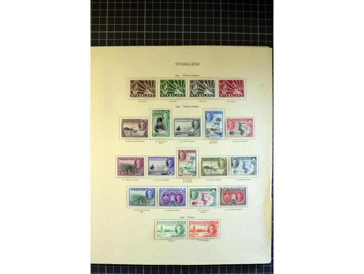 1903/2005, mainly mounted and unmounted mint collection with better stamps like SG# 130-43, from 1971 on unmounted mint, good