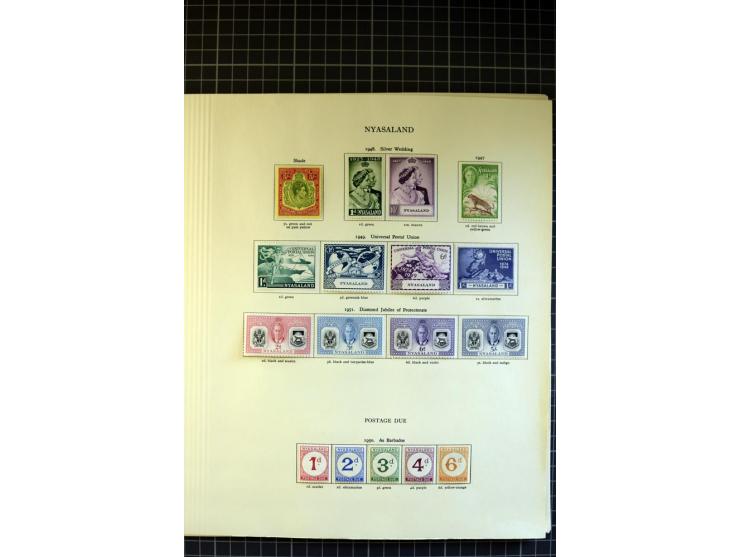 1903/2005, mainly mounted and unmounted mint collection with better stamps like SG# 130-43, from 1971 on unmounted mint, good