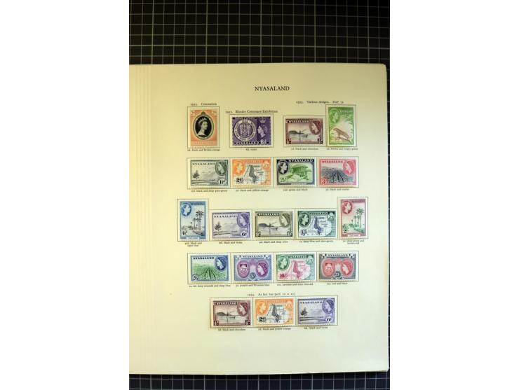 1903/2005, mainly mounted and unmounted mint collection with better stamps like SG# 130-43, from 1971 on unmounted mint, good