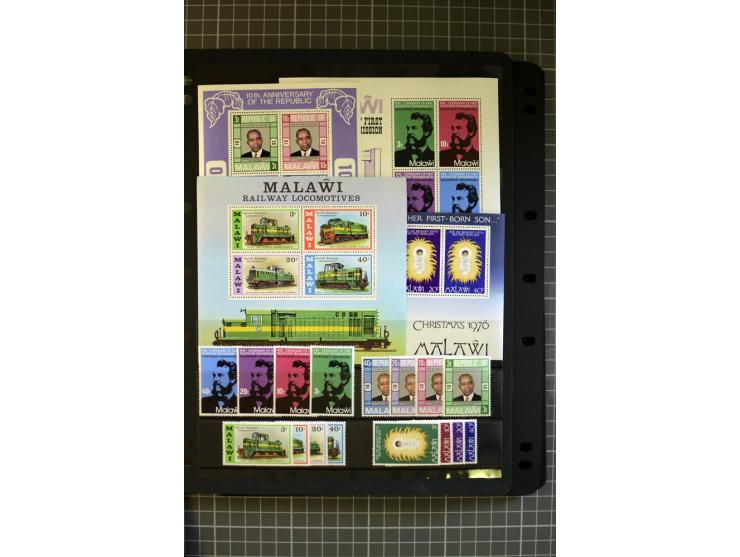 1903/2005, mainly mounted and unmounted mint collection with better stamps like SG# 130-43, from 1971 on unmounted mint, good