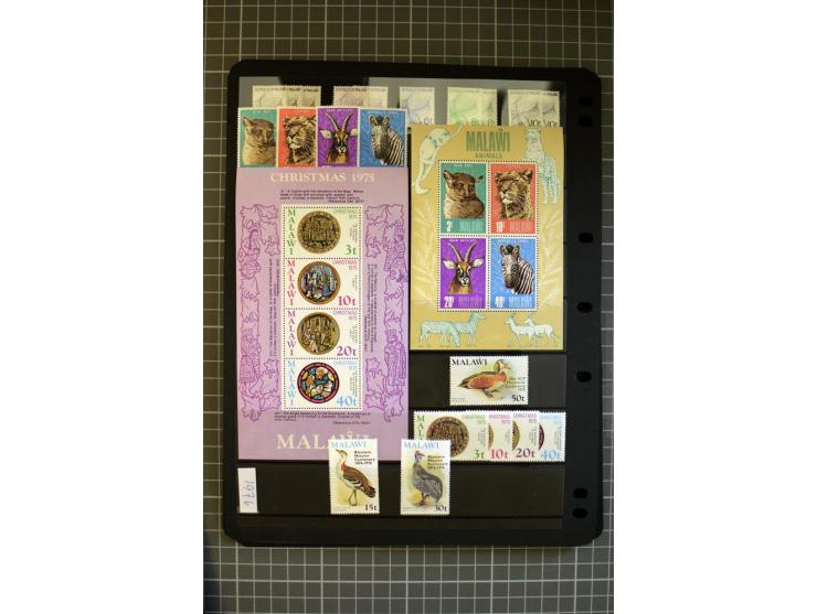 1903/2005, mainly mounted and unmounted mint collection with better stamps like SG# 130-43, from 1971 on unmounted mint, good