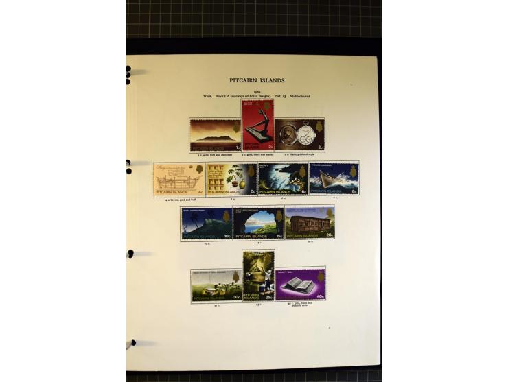 1940/2007, mounted and unmounted mint collection with some better items, from 1972 on unmounted mint, good condition