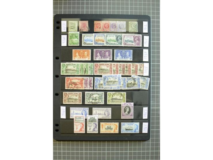 1912/86, used and mint collection with better items like SG #269, good condition