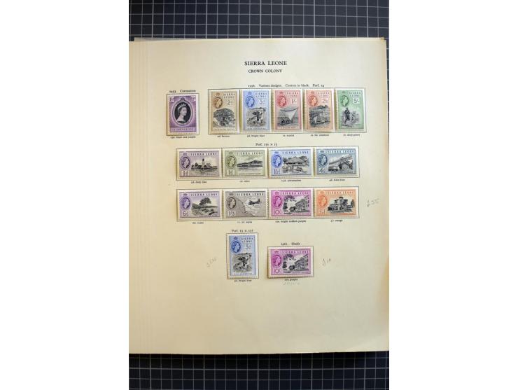 1912/86, used and mint collection with better items like SG #269, good condition