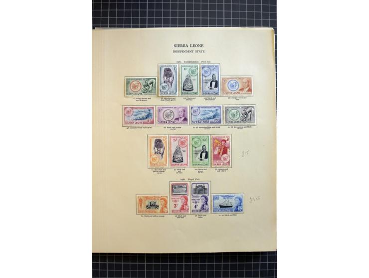1912/86, used and mint collection with better items like SG #269, good condition