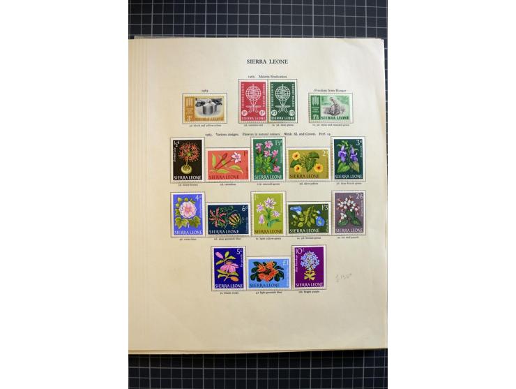 1912/86, used and mint collection with better items like SG #269, good condition