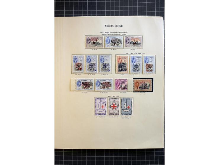 1912/86, used and mint collection with better items like SG #269, good condition