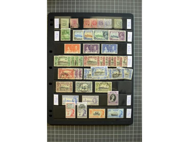 1912/86, used and mint collection with better items like SG #269, good condition