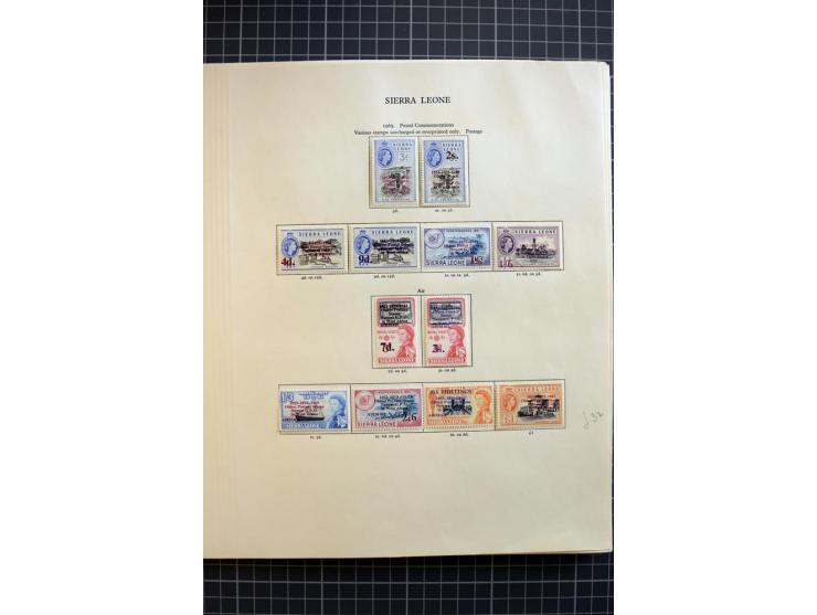 1912/86, used and mint collection with better items like SG #269, good condition