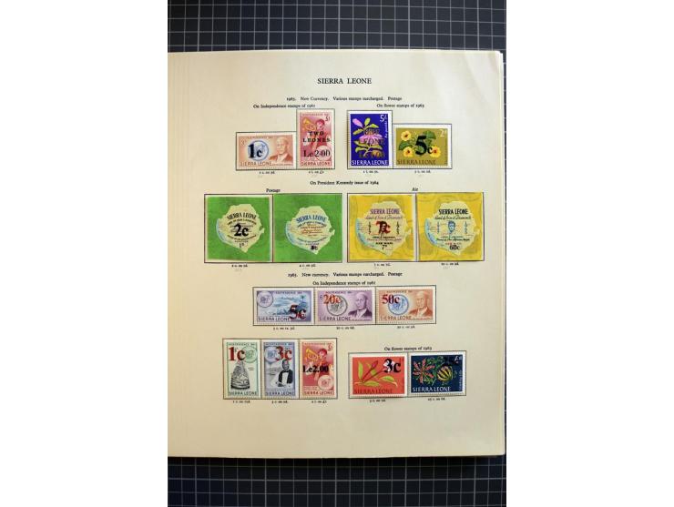 1912/86, used and mint collection with better items like SG #269, good condition