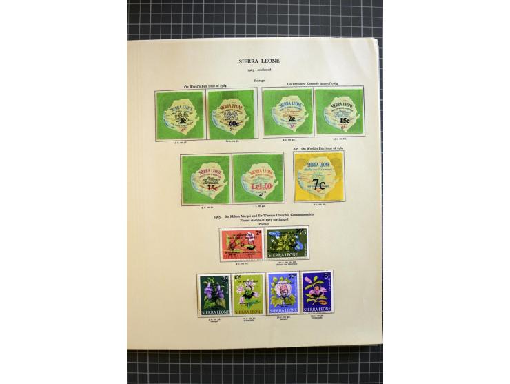 1912/86, used and mint collection with better items like SG #269, good condition