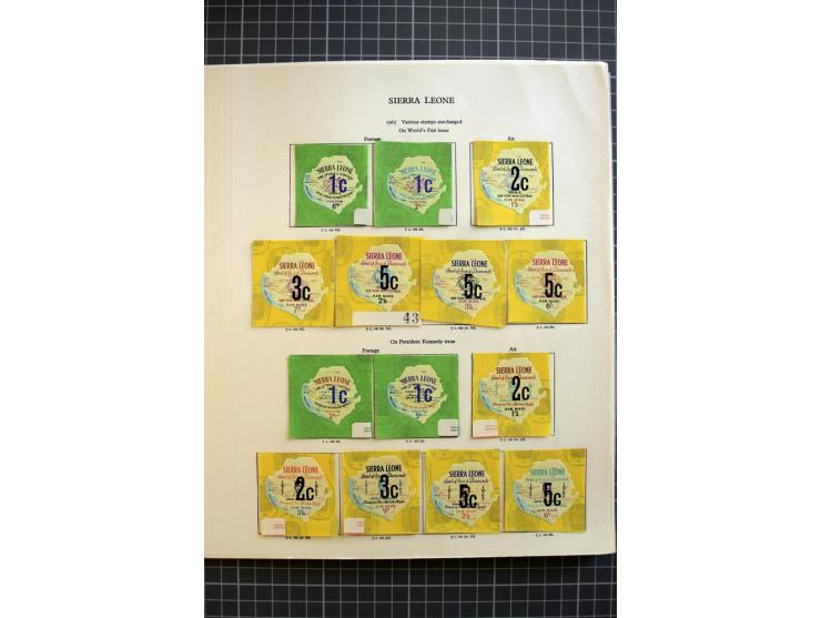 1912/86, used and mint collection with better items like SG #269, good condition