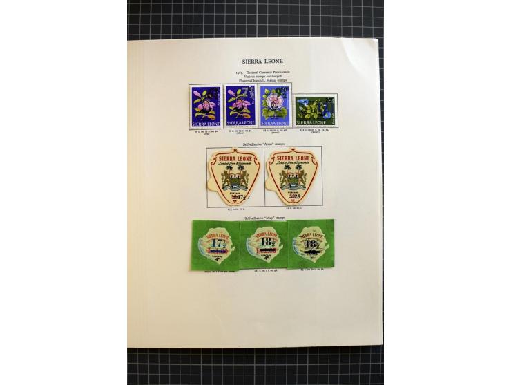1912/86, used and mint collection with better items like SG #269, good condition