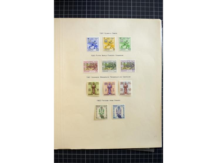 1936/79, mounted and unmounted mint collection with better stamps, from 1964 on unmounted mint, good condition