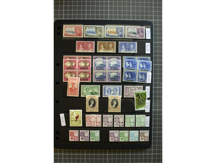 1937/2006, mounted and unmounted mint collection with better stamps like SG #28-38 and 65-77 including 75b, from 1971 on unmo